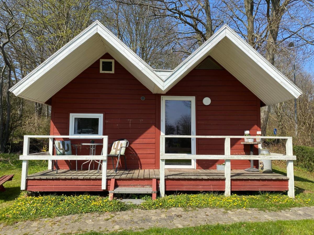 Villa 4-Personers Hytte Pa Rinkenaeshus Camping - Hytte B Gråsten Exterior foto